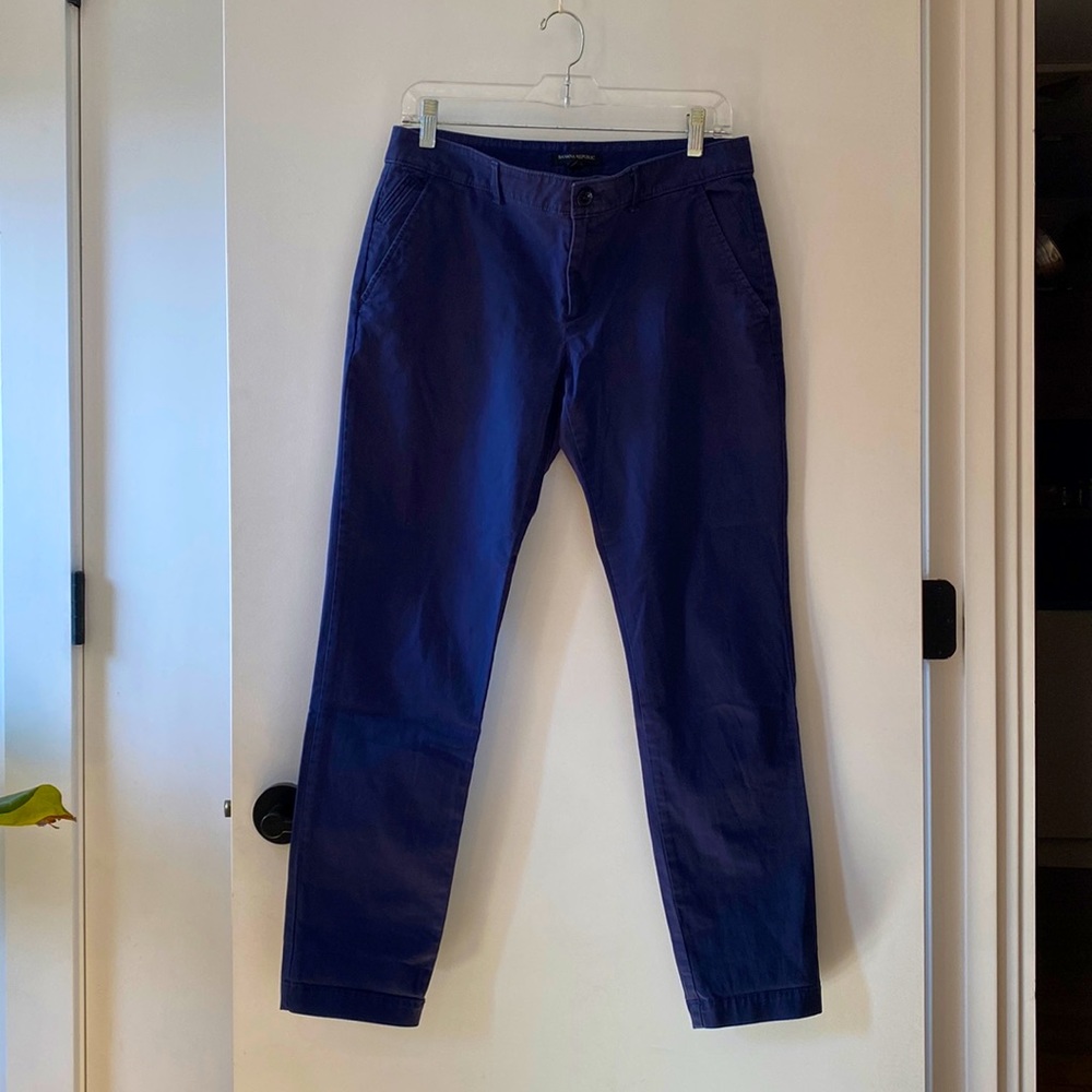 Banana Republic Navy Blue Trousers Dress Work Pants